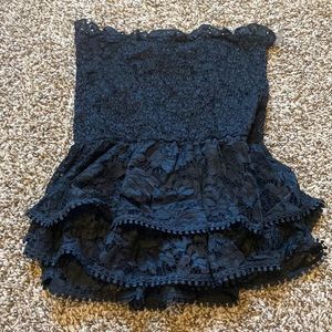 Bandeau lace top